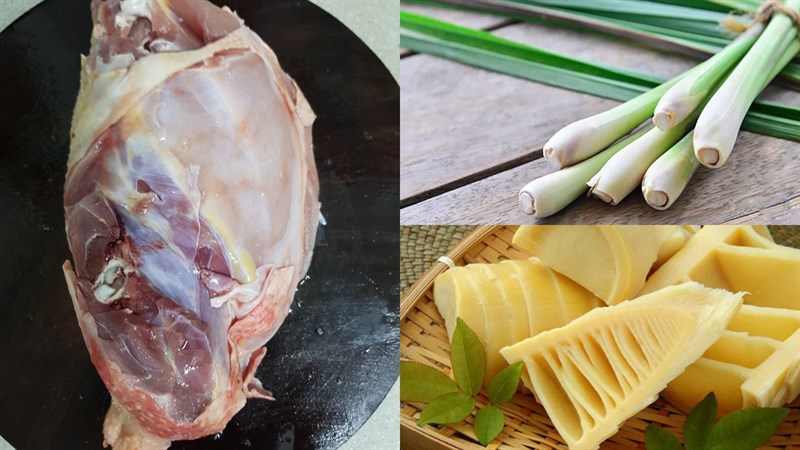 Nguyên liệu món ăn 3 cách nấu lẩu gà ác, gà nòi (gà chọi, gà đá)